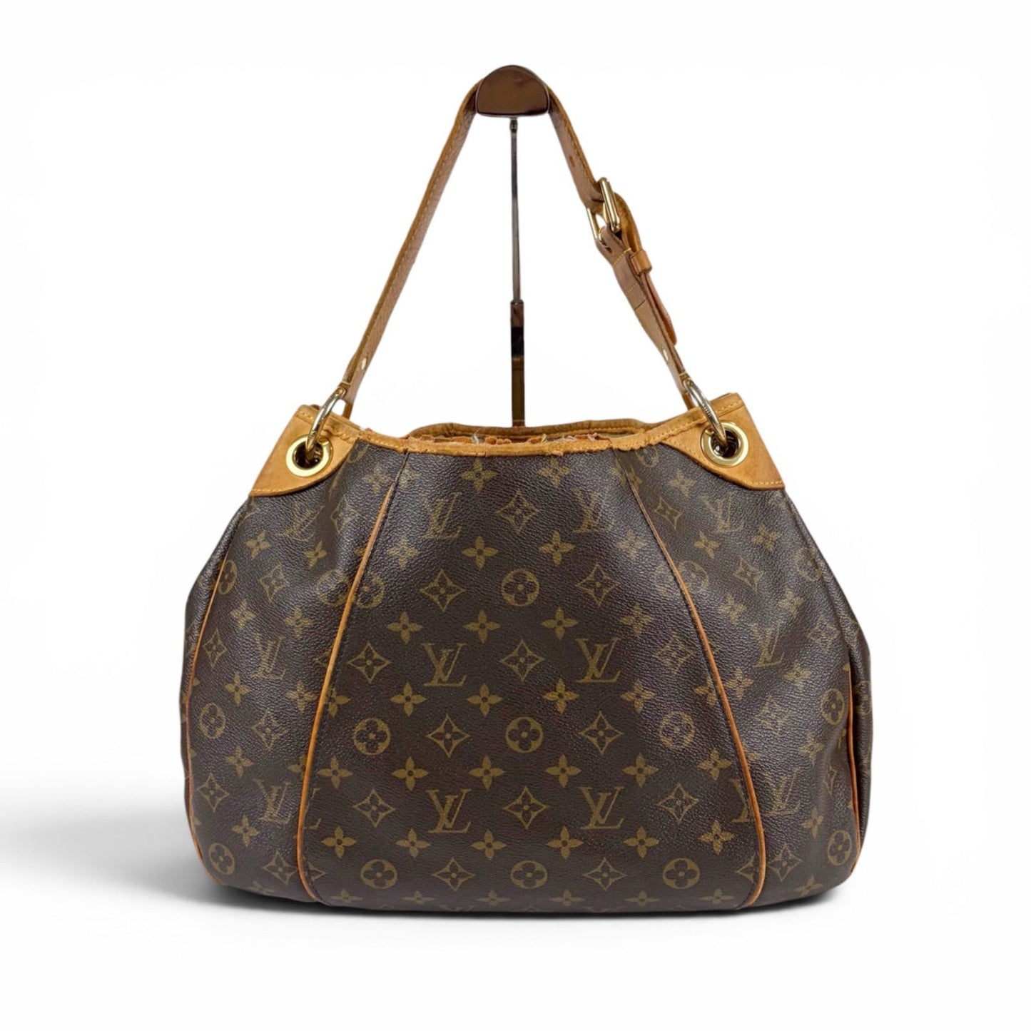 Louis Vuitton Galleria PM Shoulder Bag Tote Hobo Soho Monogram Lambskin — view 3