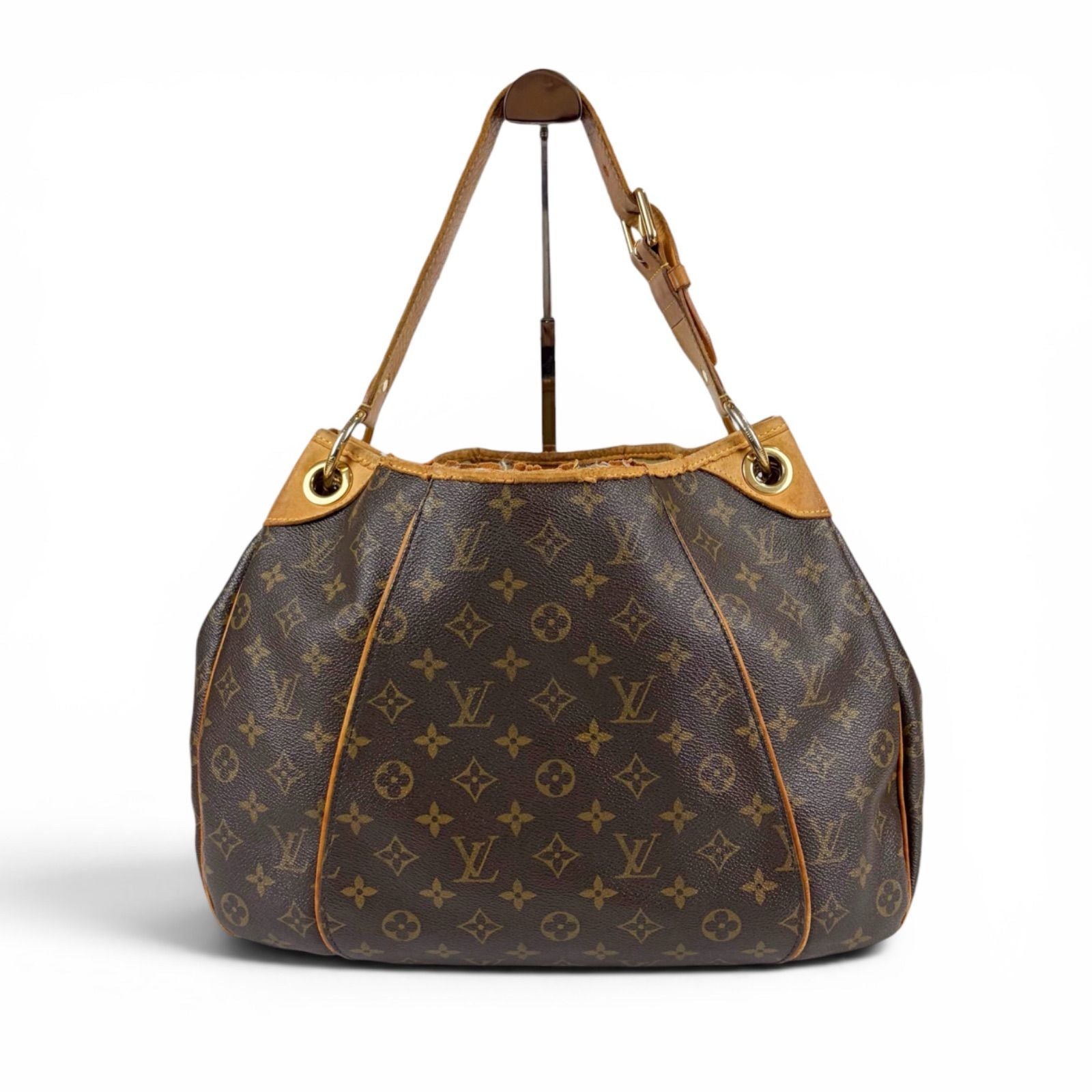 Louis Vuitton Galleria PM Shoulder Bag Tote Hobo Soho Monogram Lambskin — view 3