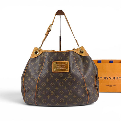 Louis Vuitton Galleria PM Shoulder Bag Tote Hobo Soho Monogram Lambskin