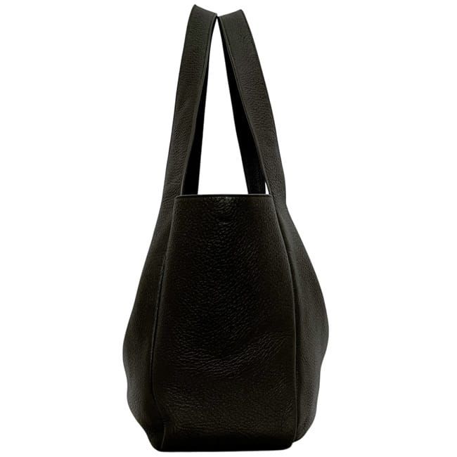 Saint Laurent Tote Bag Suncassette le 5 7 Bea Khaki Green YSL Leather Paris — view 2