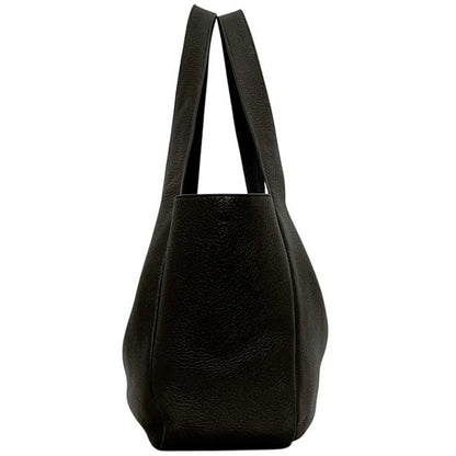 Saint Laurent Tote Bag Suncassette le 5 7 Bea Khaki Green YSL Leather Paris — view 2