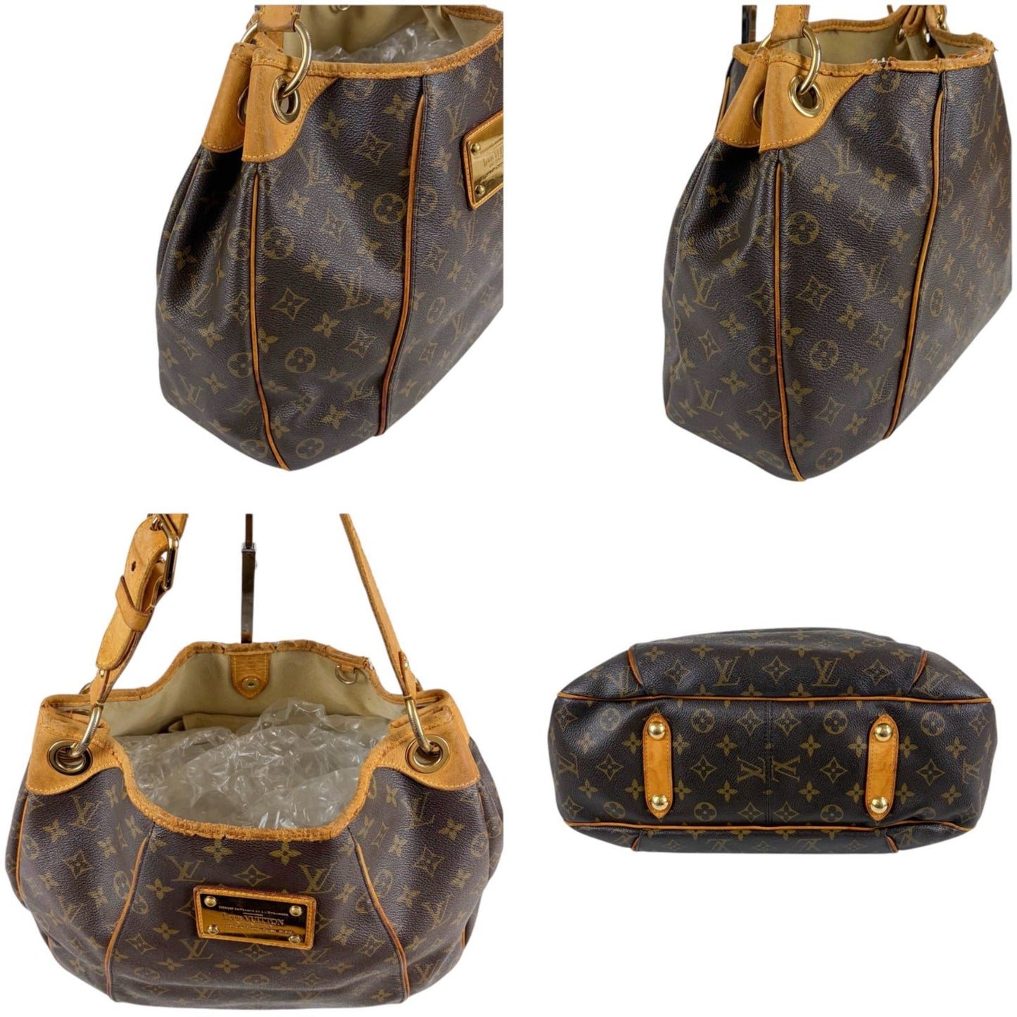 Louis Vuitton Galleria PM Shoulder Bag Tote Hobo Soho Monogram Lambskin — view 4