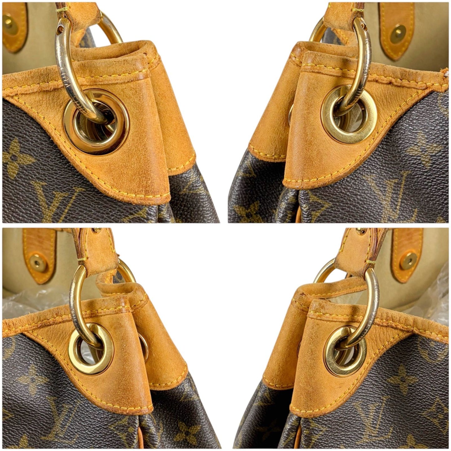 Louis Vuitton Galleria PM Shoulder Bag Tote Hobo Soho Monogram Lambskin — view 5