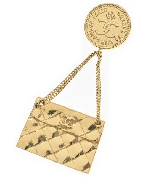 Chanel Brooch Corsage Gold