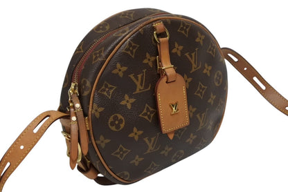 Louis Vuitton Boite Chapeau Soupre MM Shoulder Bag Monogram Brown Vachetta — view 3