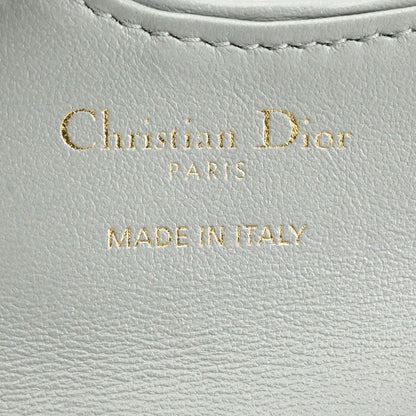 Dior Card Case Saddle Blue Mucard Holder — view 5