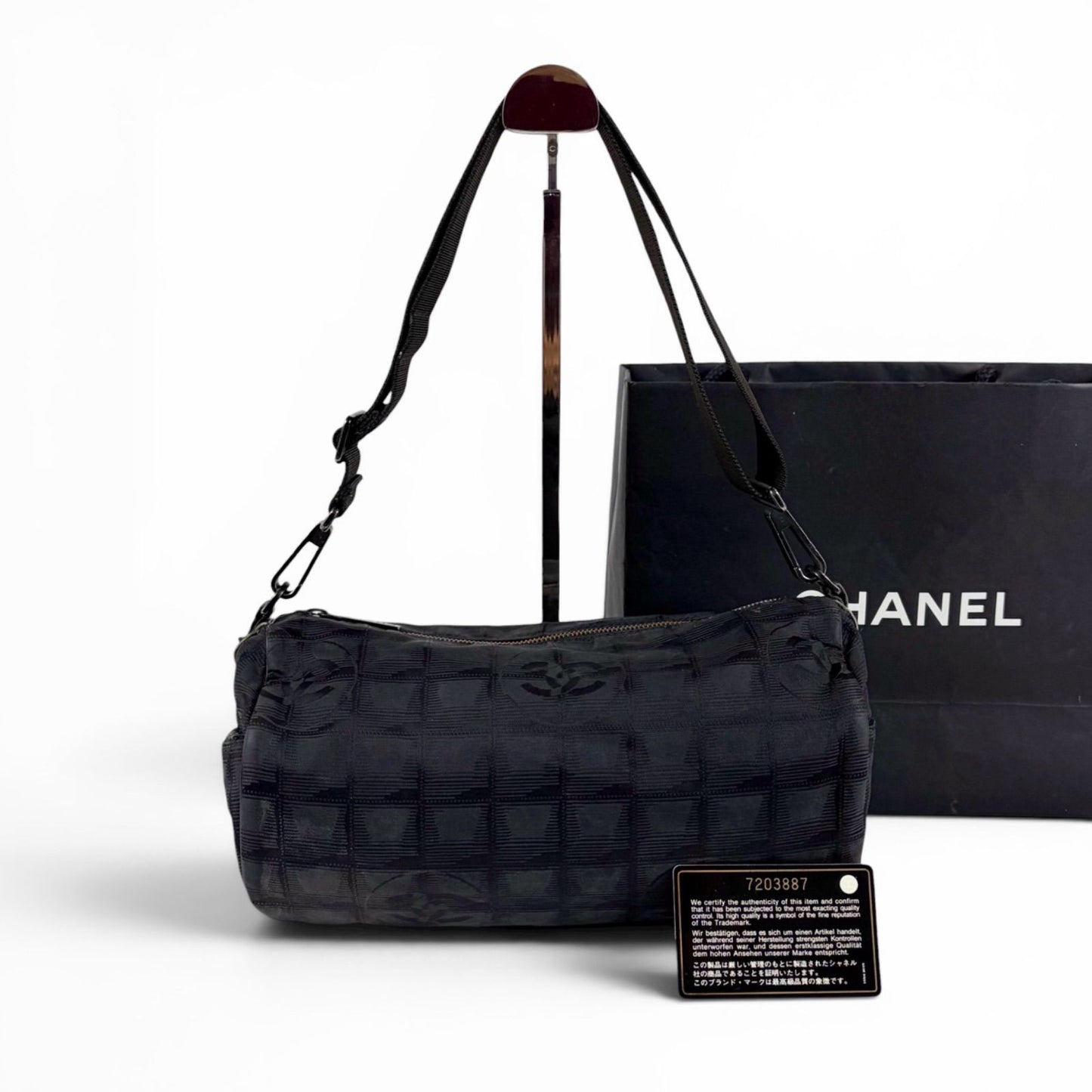 Chanel New Travel Line Tube Shoulder Bag
