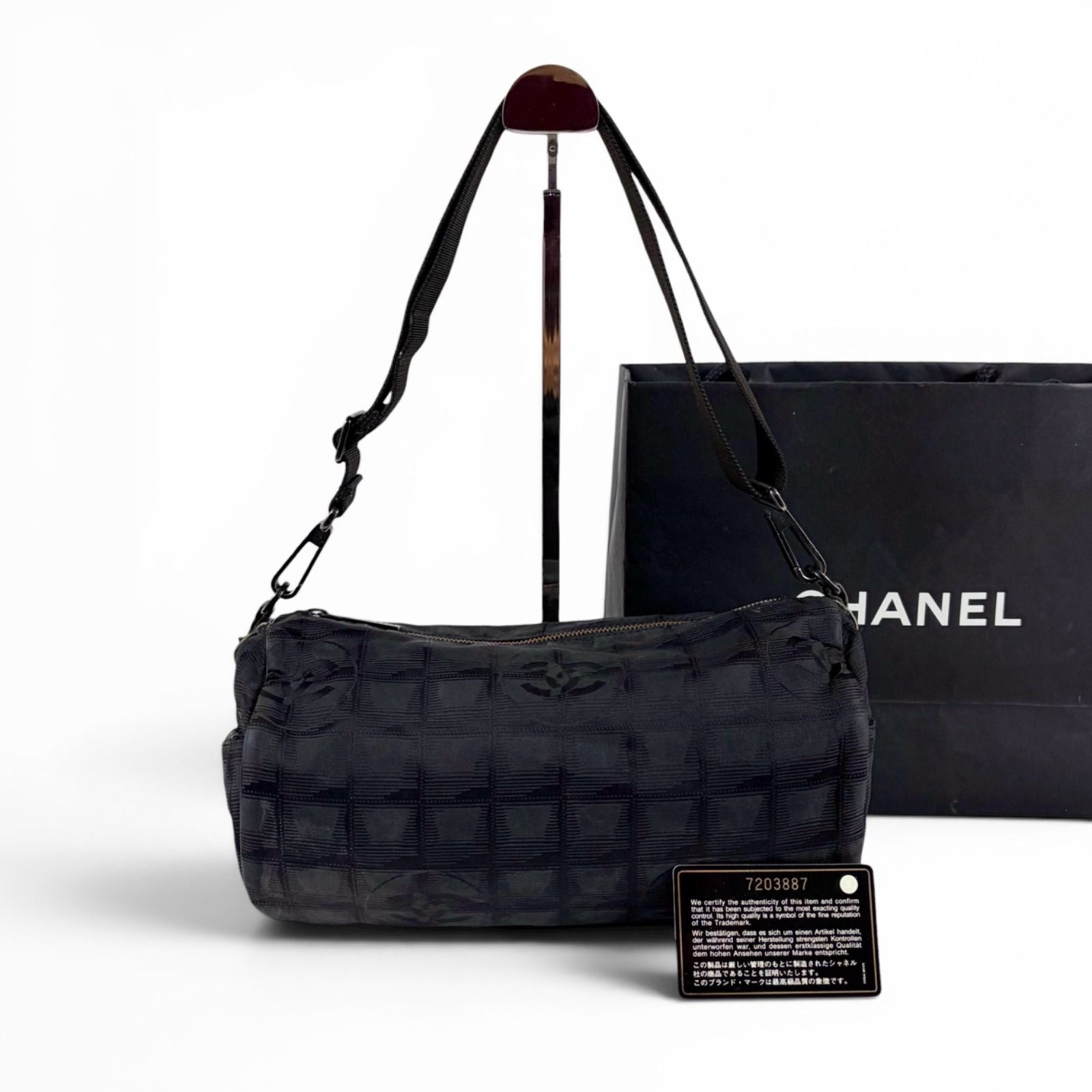 Chanel New Travel Line Tube Shoulder Bag