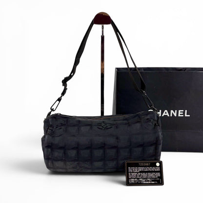 Chanel New Travel Line Tube Shoulder Bag