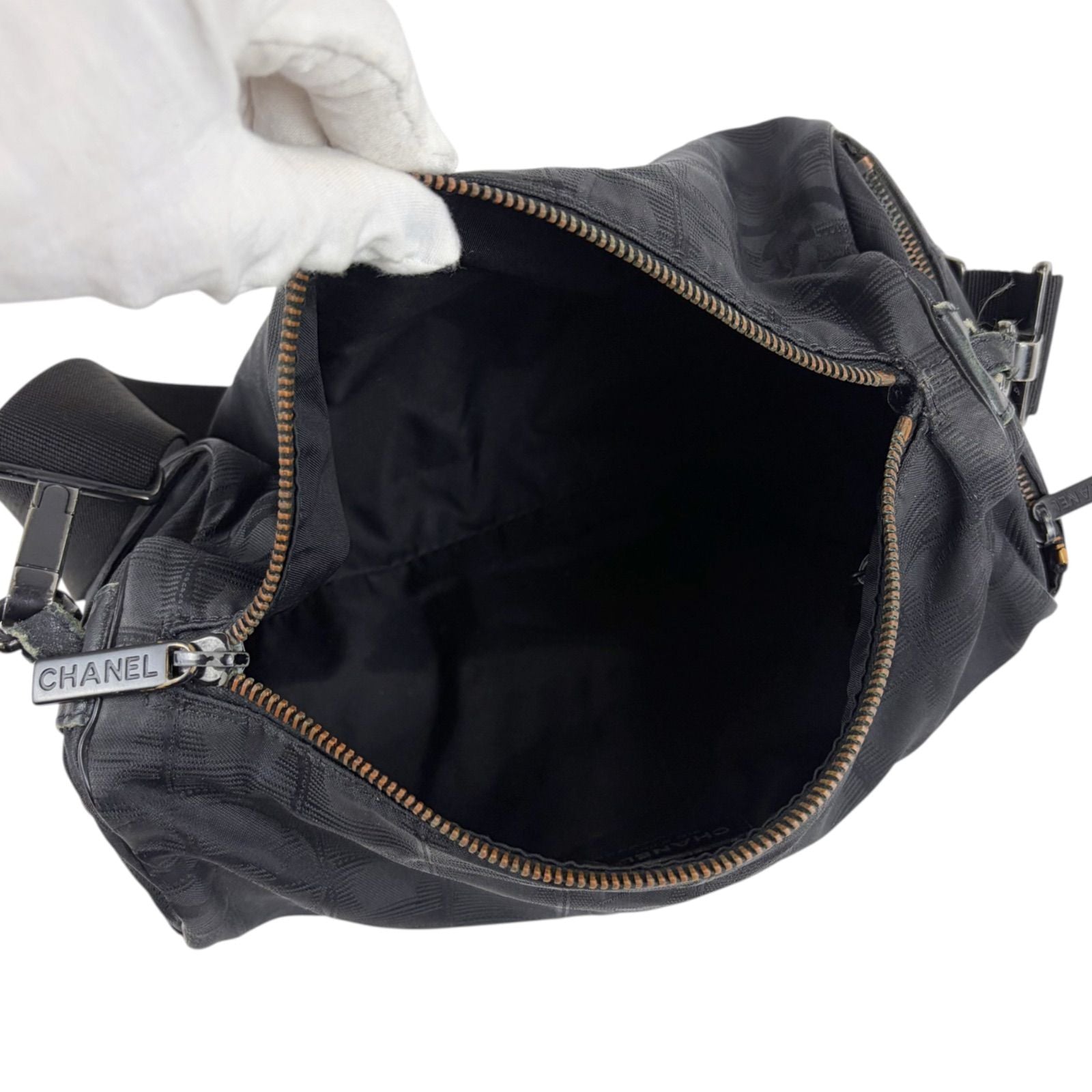 Chanel New Travel Line Tube Shoulder Bag — view 8