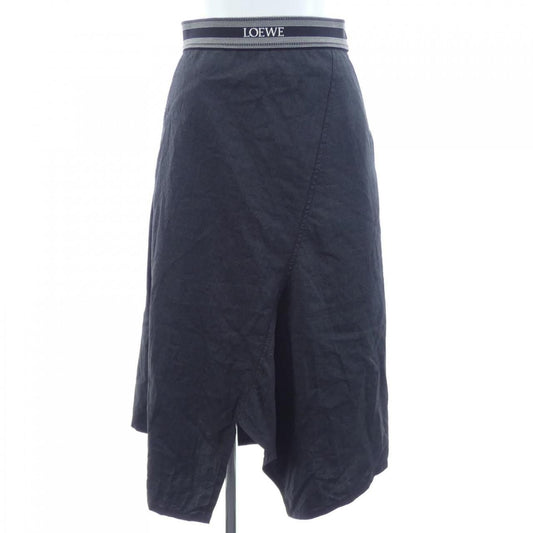 Loewe Asymmetric Skirt Gray
