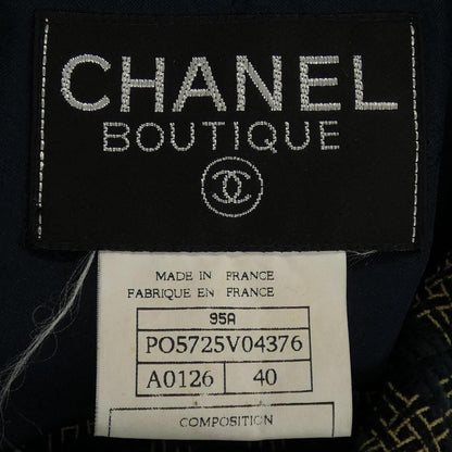 Chanel Vintage Jacket Navy — view 4