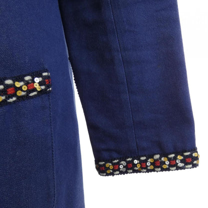 Chanel 04A Vintage Coat Navy — view 7