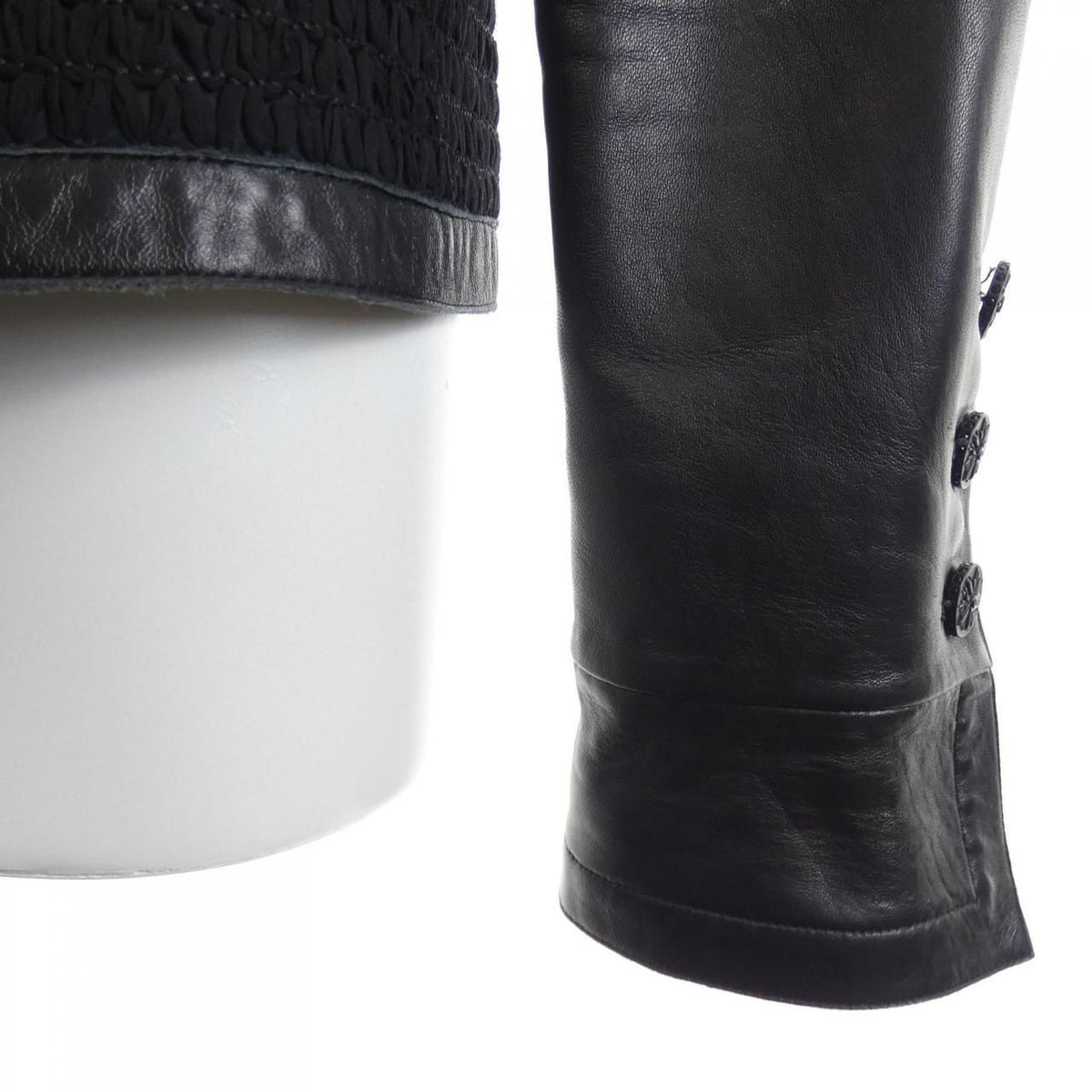 Chanel 04A Vintage Leather Jacket — view 6