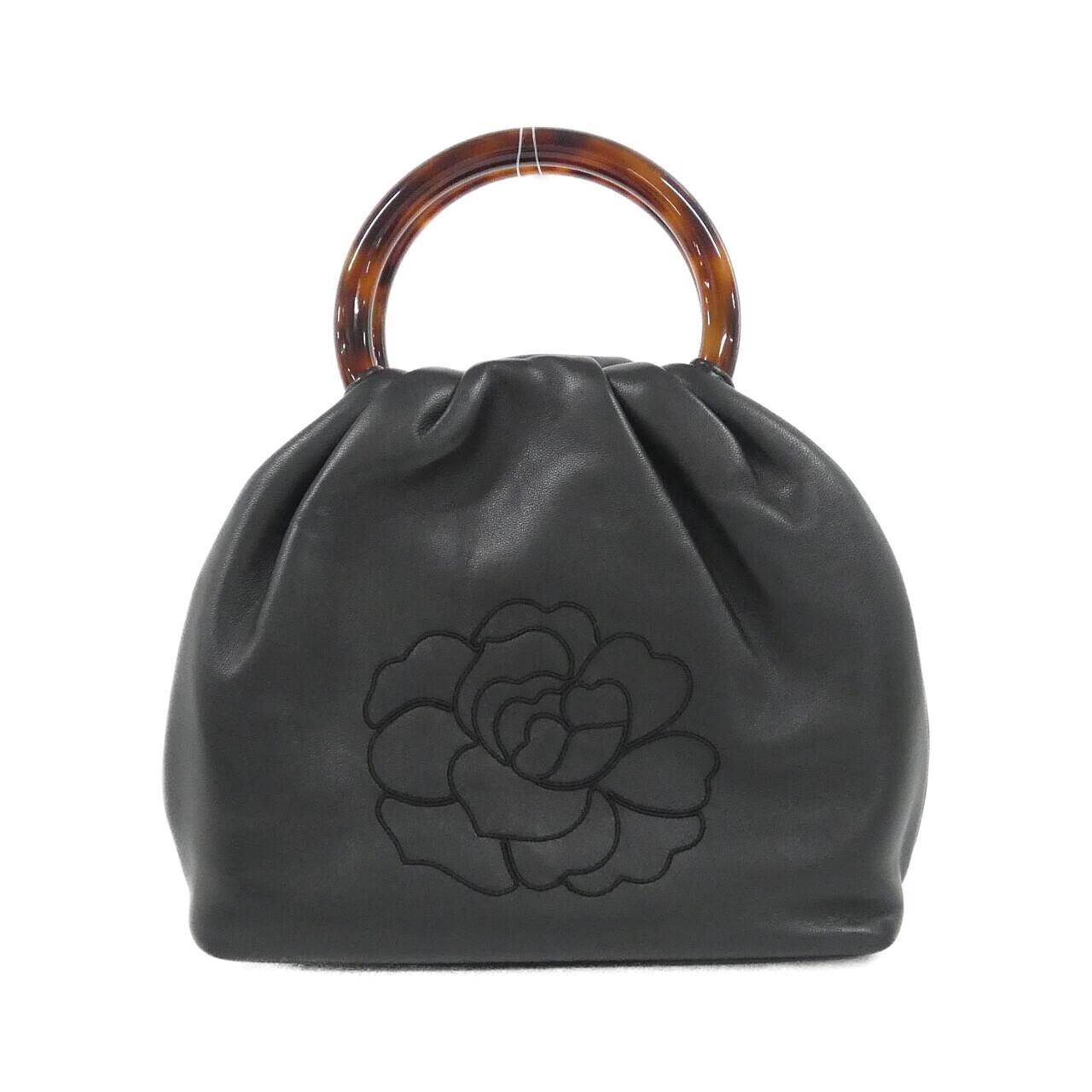 Chanel Vintage Bag Handbag Black