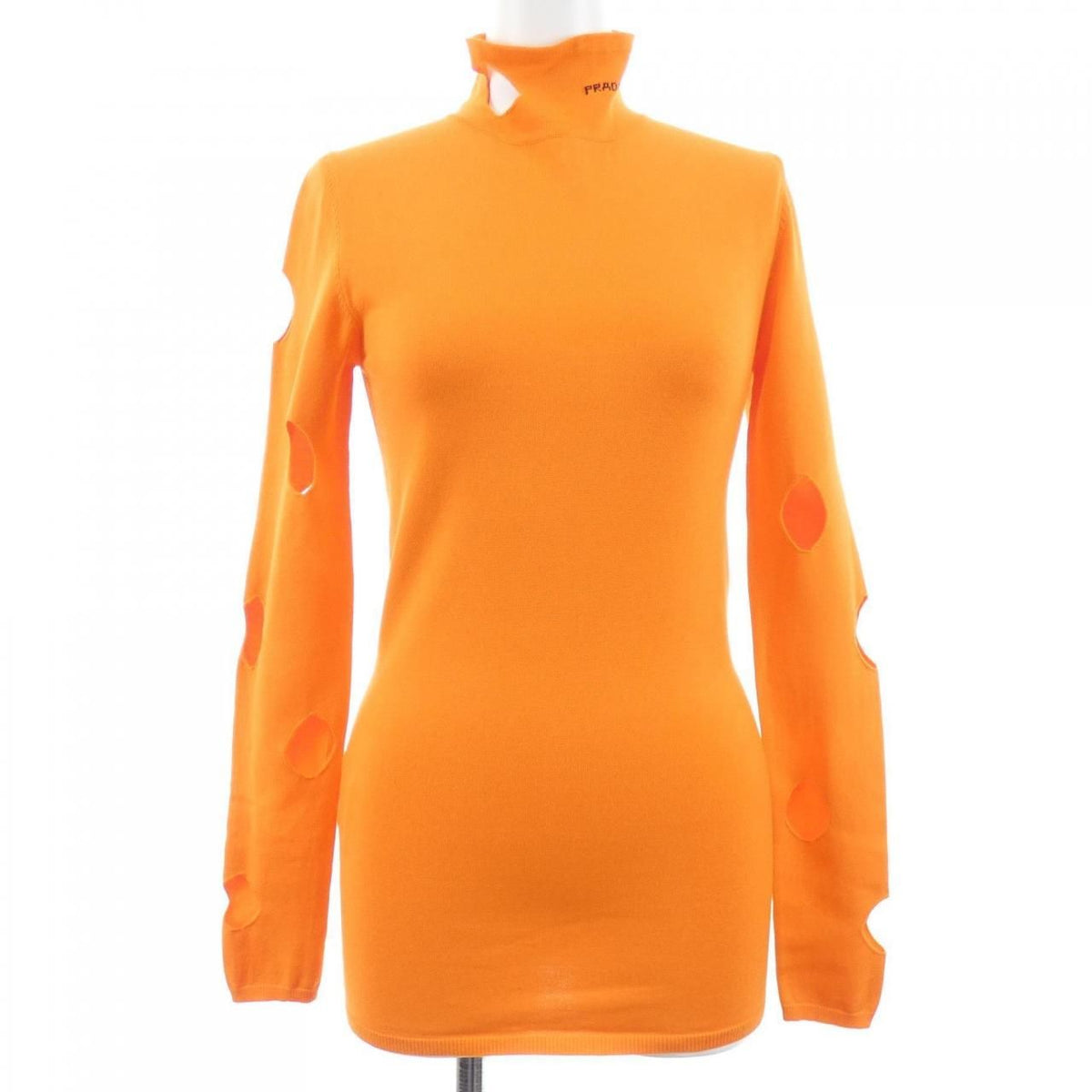 Prada Knit Sweater Orange