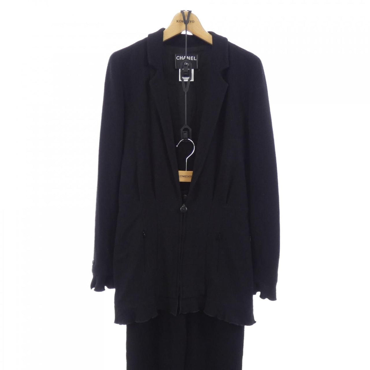 Chanel 02P Vintage Suit Black