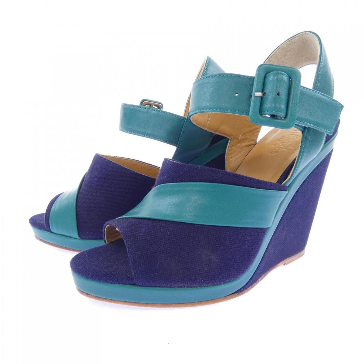 Hermes Sandals Navy — view 3