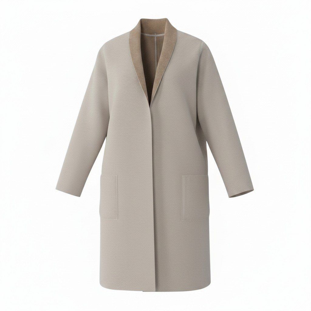 Max Mara Wool Coat S Beige