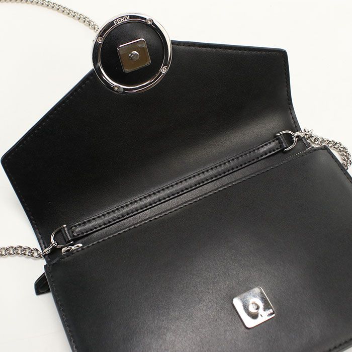 Fendi Is Chain Wallet Calfskin Shoulder Bag — view 7