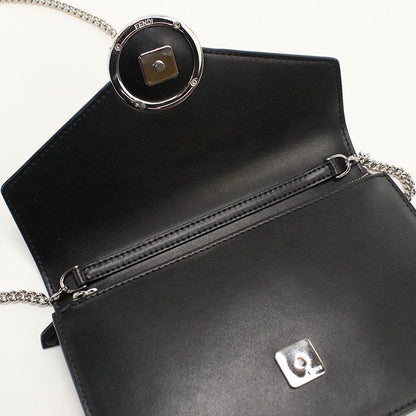 Fendi Is Chain Wallet Calfskin Shoulder Bag — view 7