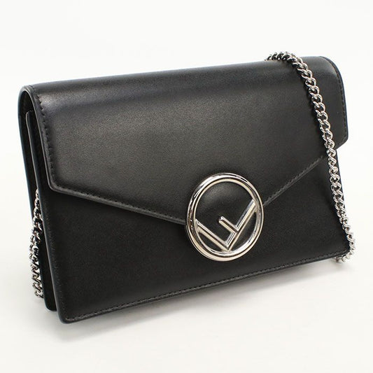 Fendi Is Chain Wallet Calfskin Shoulder Bag