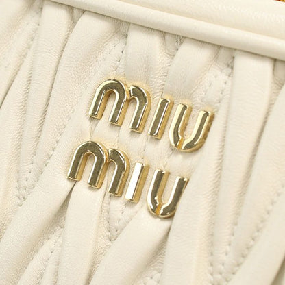 Miu Miu Matelasse Shoulder Bag Lambskin — view 5