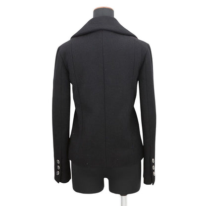 Chanel Jacket Wool 36 Black — view 2