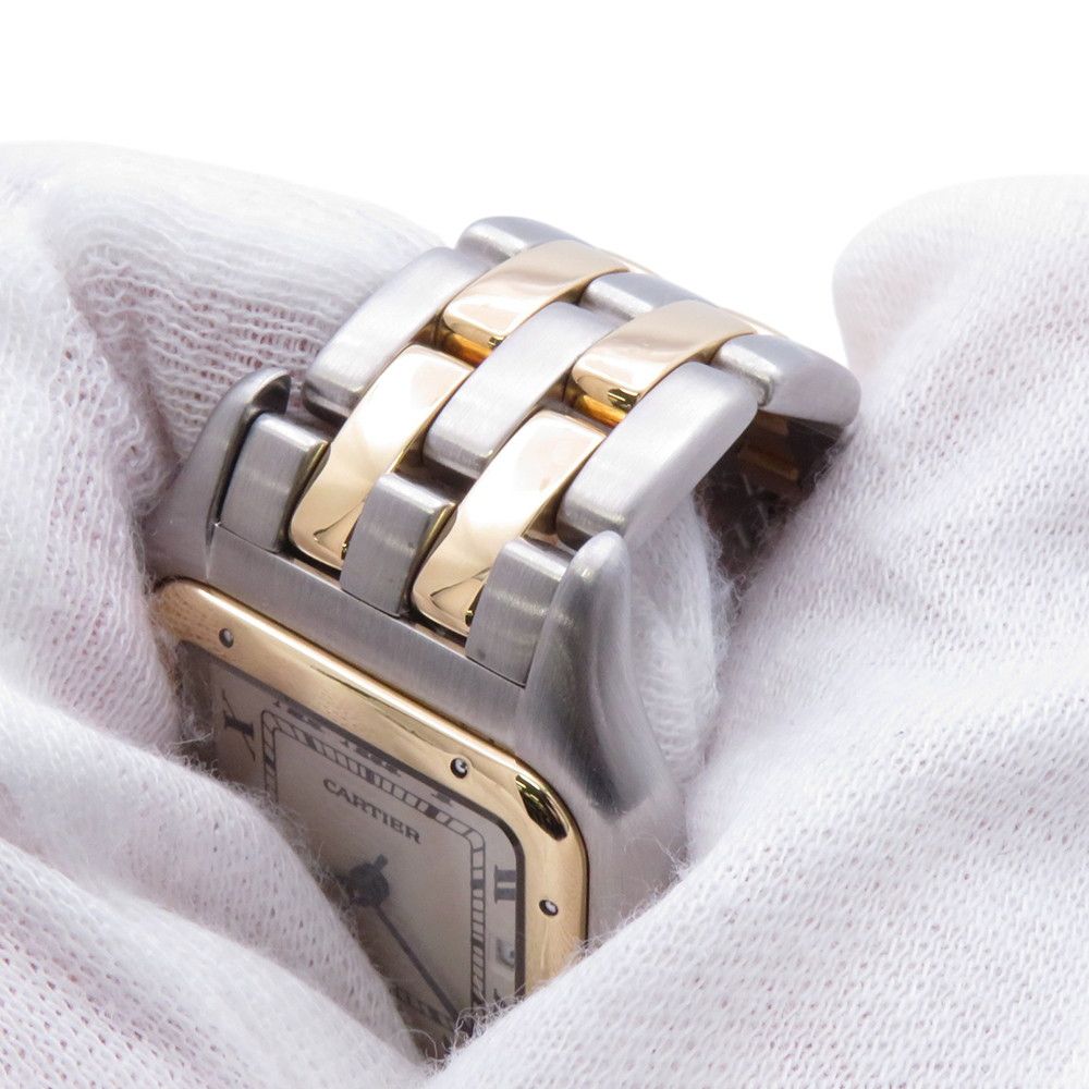 Cartier Panthere 2 Row LM Watch Ivory Dial Quartz — view 4