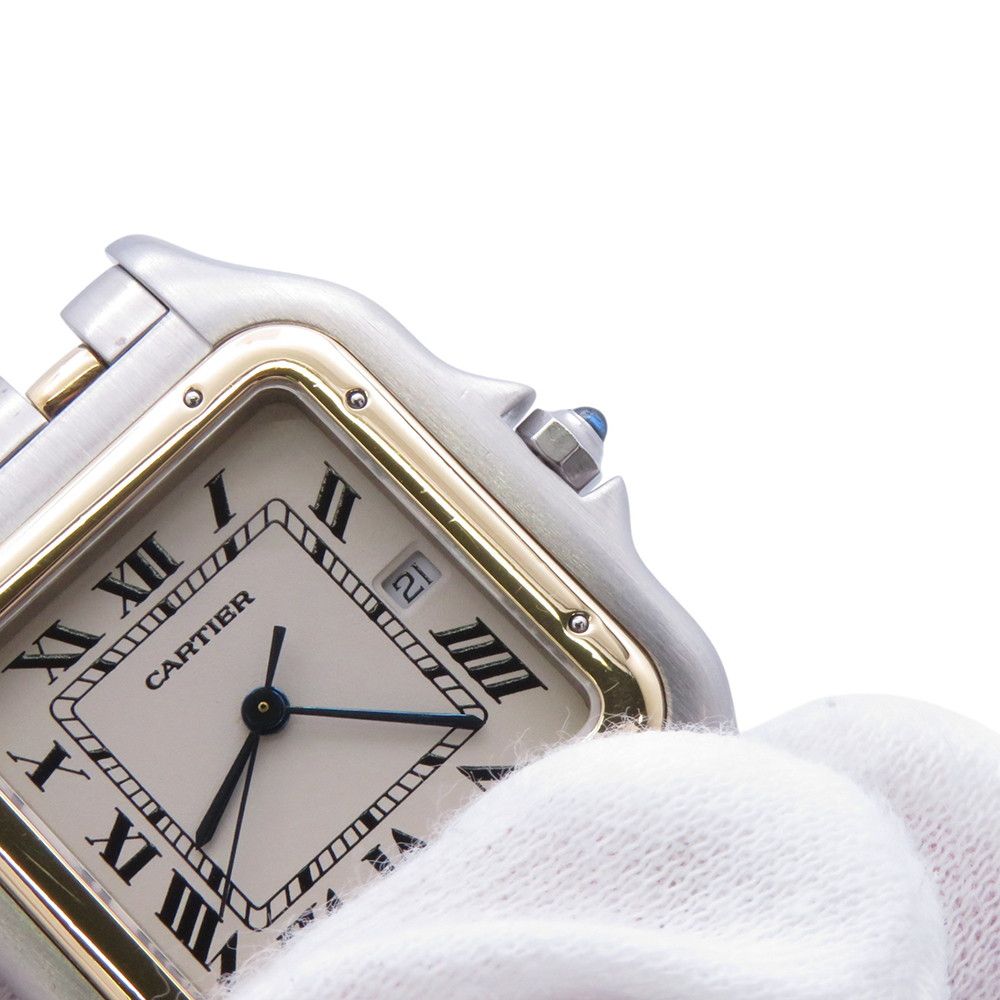 Cartier Panthere 2 Row LM Watch Ivory Dial Quartz — view 6