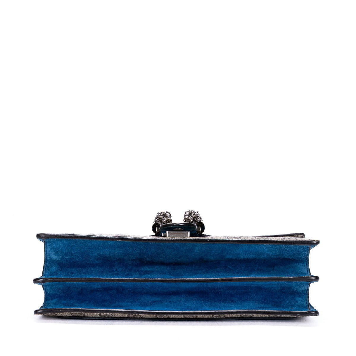 Gucci Tiger Dionysus Chain Crossbody Beige Blue Supreme Canvas — view 6