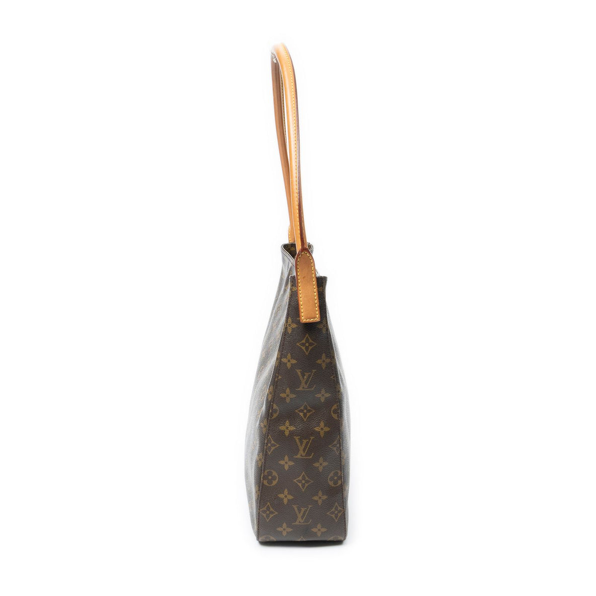 Louis Vuitton Looping Brown Monogram Canvas Messenger Bag — view 3