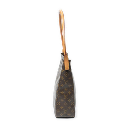 Louis Vuitton Looping Brown Monogram Canvas Messenger Bag — view 3