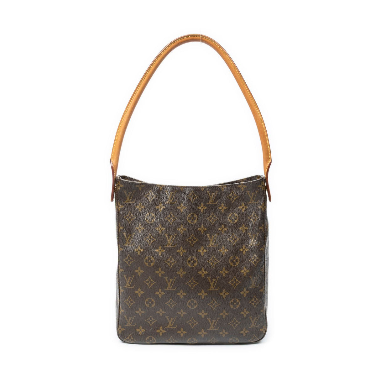 Louis Vuitton Looping Brown Monogram Canvas Messenger Bag — view 5