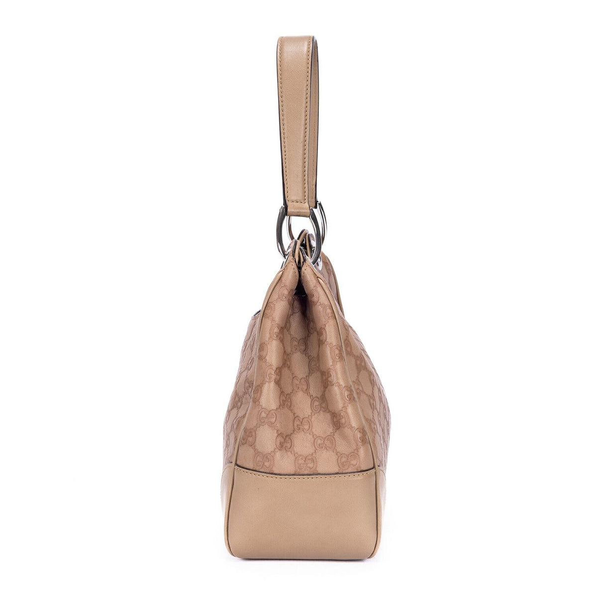 Gucci Colbert Hobo Beige Guccissima — view 4
