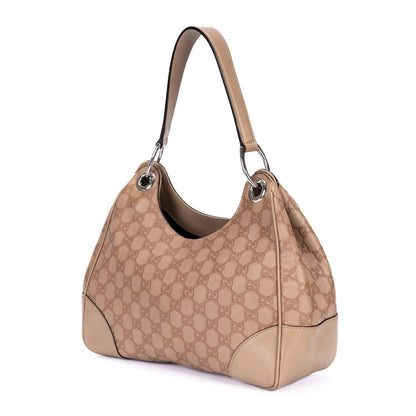 Gucci Colbert Hobo Beige Guccissima — view 2