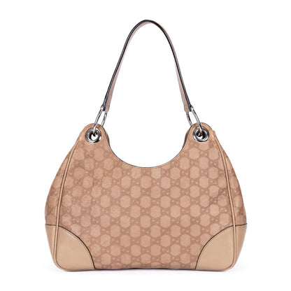 Gucci Colbert Hobo Beige Guccissima — view 5