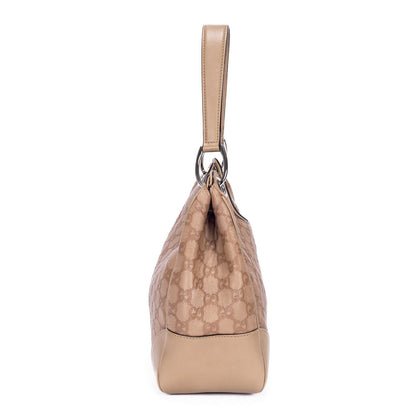 Gucci Colbert Hobo Beige Guccissima — view 3
