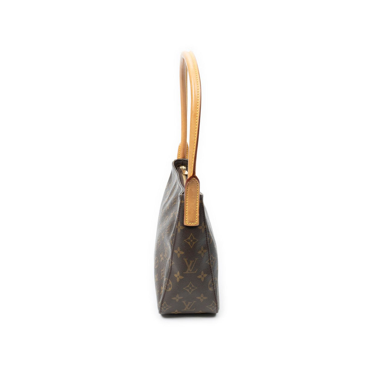 Louis Vuitton Looping Brown Monogram Canvas Messenger Bag — view 3