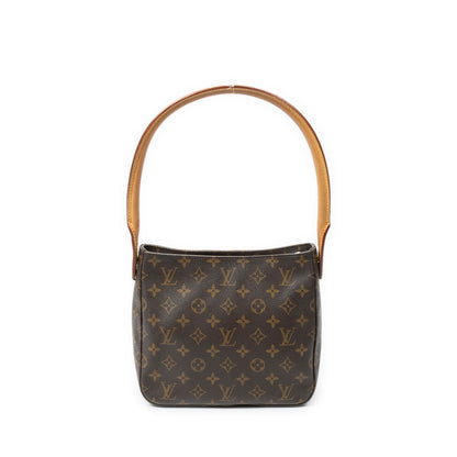 Louis Vuitton Looping Brown Monogram Canvas Messenger Bag — view 5