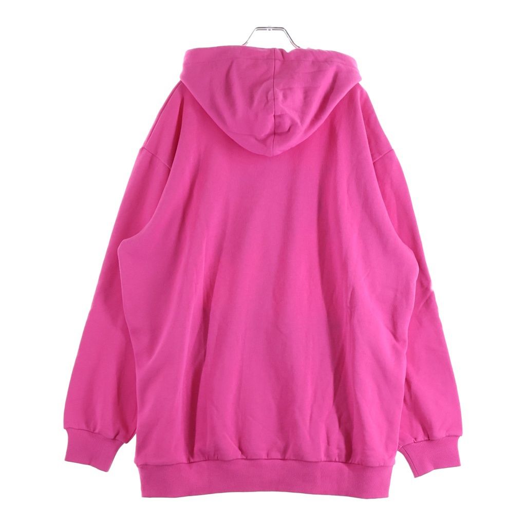 Celine Palm Tree Studded Hoodie Pullover Pink — view 2
