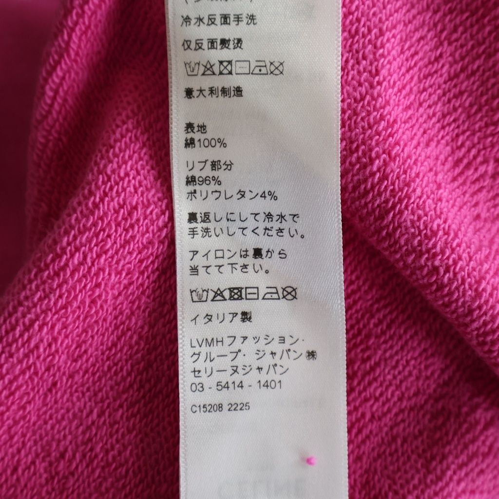 Celine Palm Tree Studded Hoodie Pullover Pink — view 8