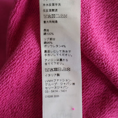 Celine Palm Tree Studded Hoodie Pullover Pink — view 8