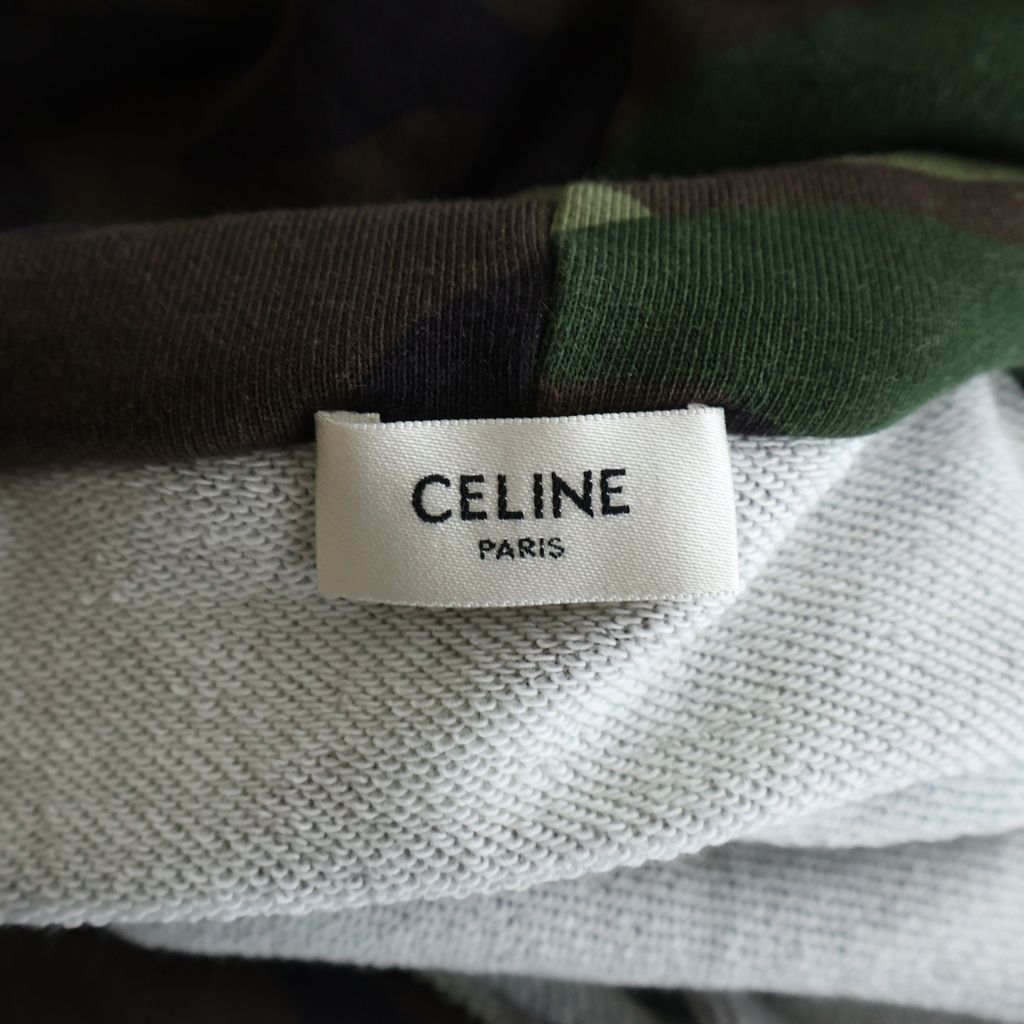 Celine Bands Hoodie Camouflage Pullover — view 7