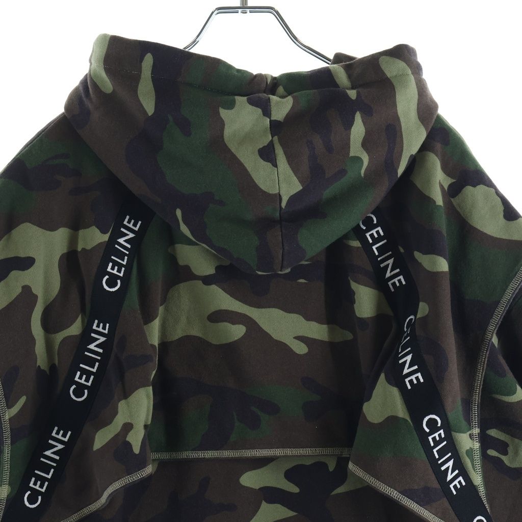 Celine Bands Hoodie Camouflage Pullover — view 4