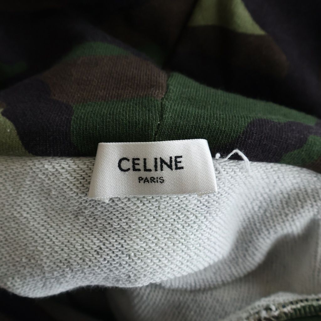 Celine Bands Hoodie Camouflage Pullover — view 7