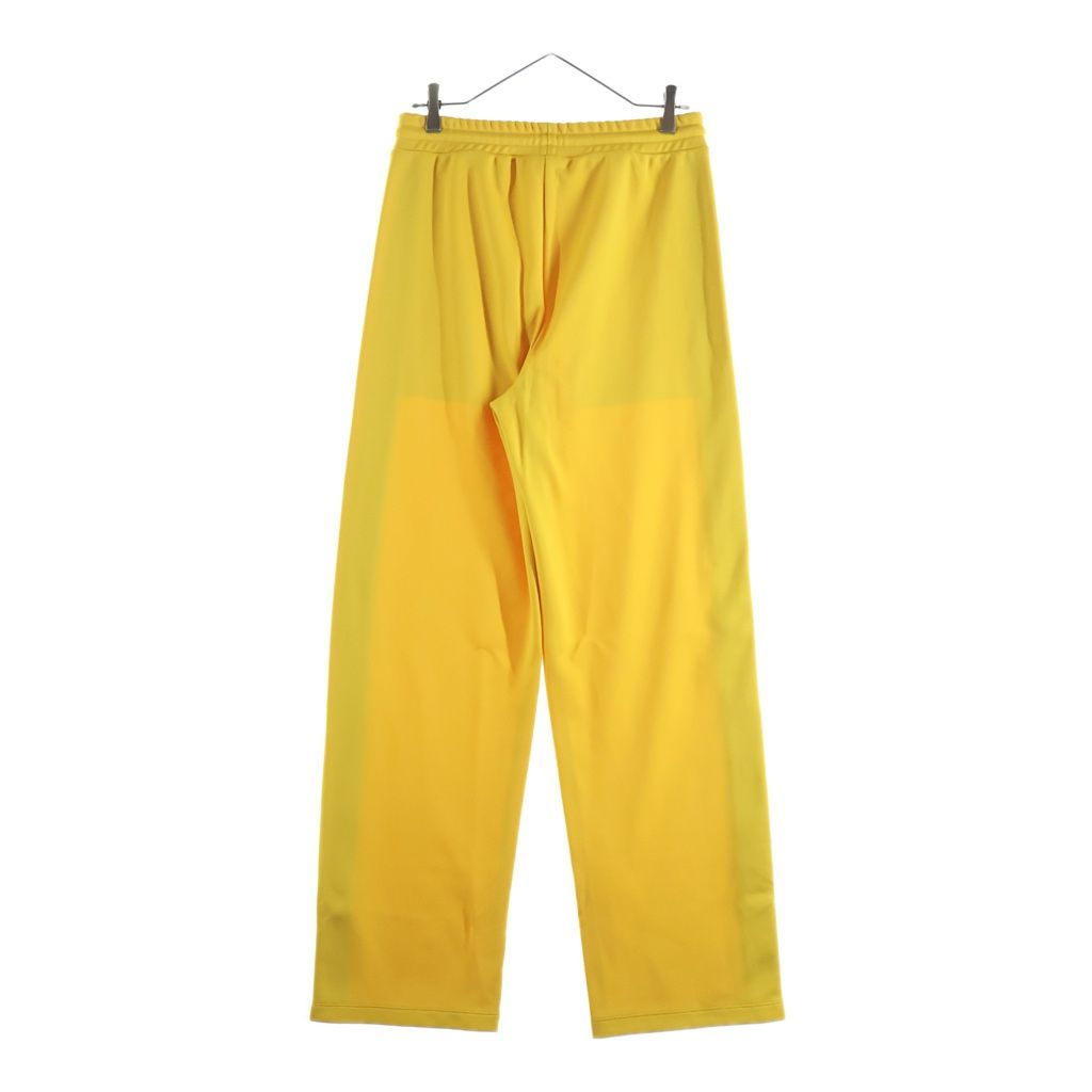 Celine Front Logo Embroidery Side Snap Button Track Pants Yellow — view 2