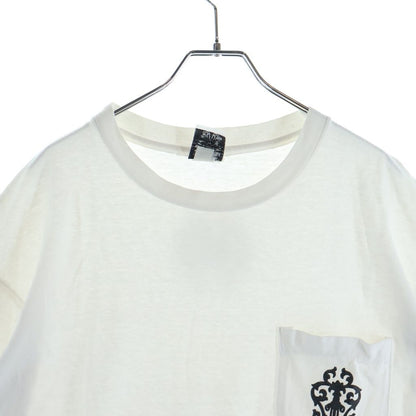 Chrome Hearts Vintage Vine Daga Print Backhorse Shoe Short Sleeve T-Shirt White — view 3