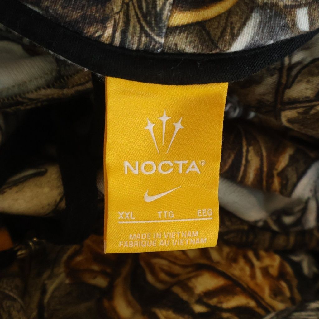 Chrome Hearts Nike Nocta Drake Hoodie Back Shoe Print Pullover Sweatshirt Brown — view 7