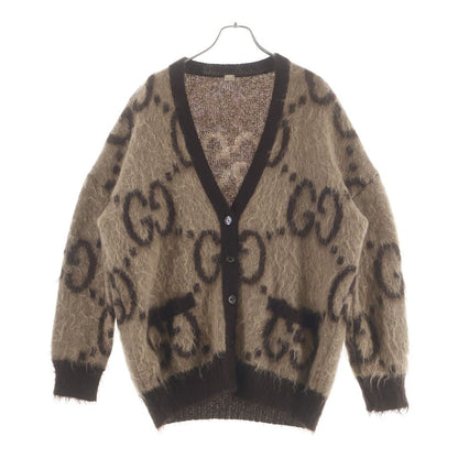 Gucci Reversible GG Mohair Khadigan Brown T-Shirt — view 3